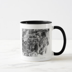 Caneca Corpo central do engenheiro de estrada de ferro da