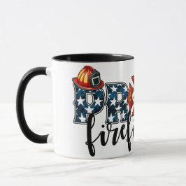 Caneca Corpo de Bombeiros Orgulhoso – Bombeiro Patriótico