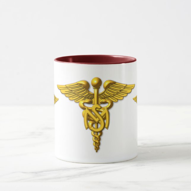 Caneca Corpo de Serviço Médico Veterano do Exército (Centro)