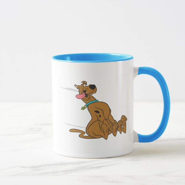 Caneca Corrediça de Scooby-Doo com língua para fora (Direita)