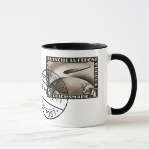 Caneca Correio aéreo 1928 de Zepplin