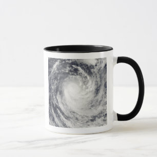 Caneca Corrente de Ciclone sobre o Oceano Pacífico Sul
