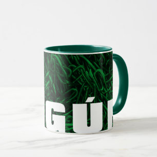 Caneca Corrente de Oggun e verde