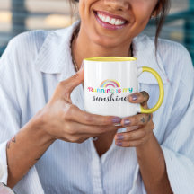 Correr É Minha Gráfico Colorida do Arco-Íris