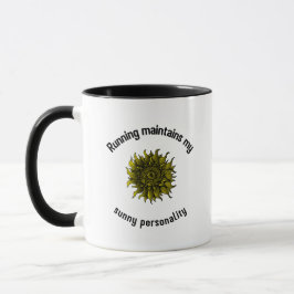 Caneca Correr mantém a minha personalidade alegre