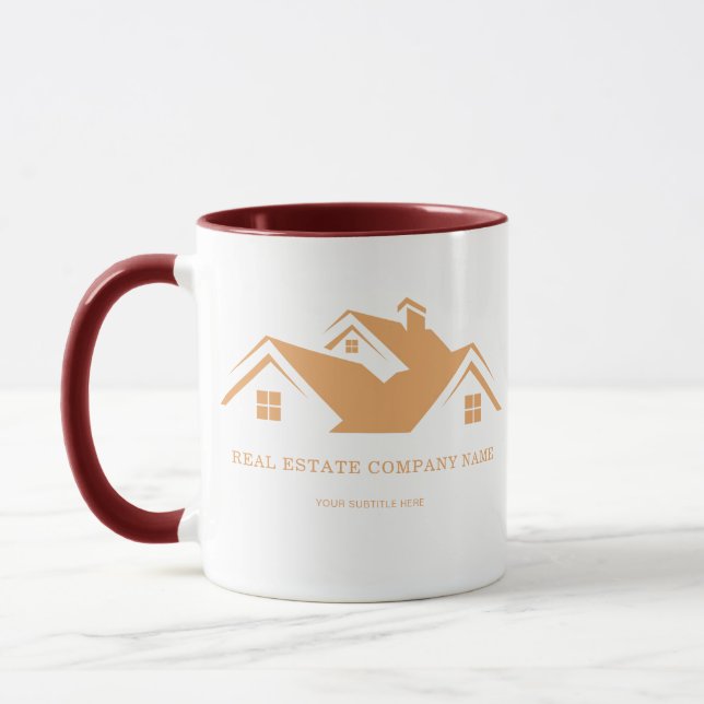 Caneca Corretor de Imóveis Profissional Promocional (Esquerda)