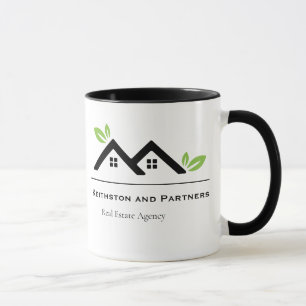 Caneca Corretores de imóveis promocionais modernos