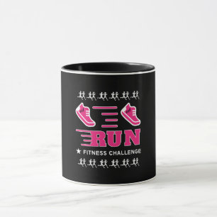 Caneca Corrida Obter Suporte Motivacional para Ajustados