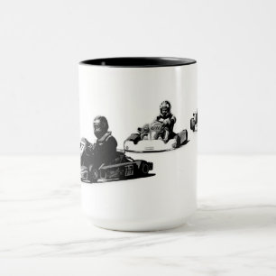 Caneca Corrida para os finalistas - Go Kart Racers