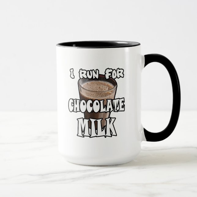 Caneca Corro para Chocolate Milk Running (Direita)