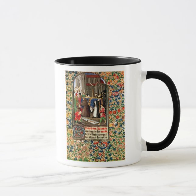 Caneca Cortejo fúnebre com sepultura-escavadores (Direita)