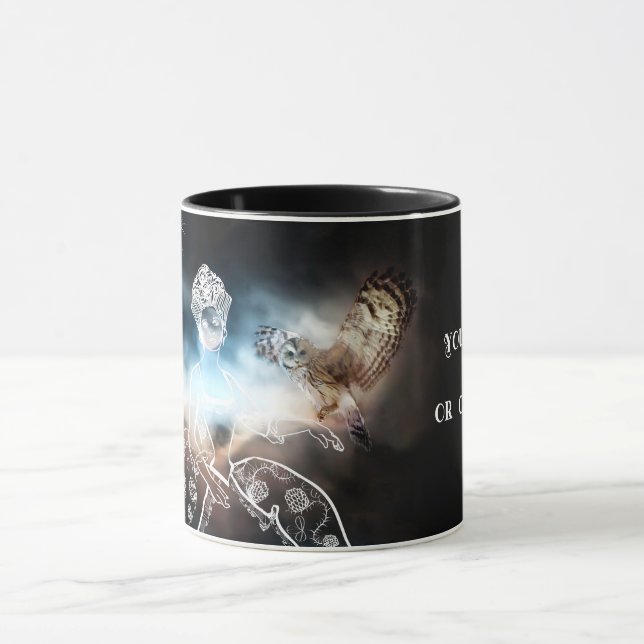 Caneca Coruja Noturna (Centro)