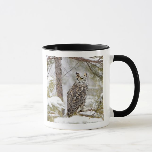 Caneca Coruja orelhuda longa (Direita)