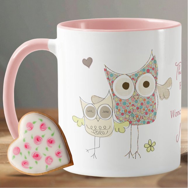 Caneca Coruja Personalizada para Professores (Criador carregado)
