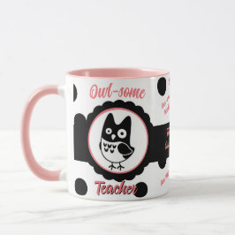 Caneca Coruja Personalizada - Um Professor Mug