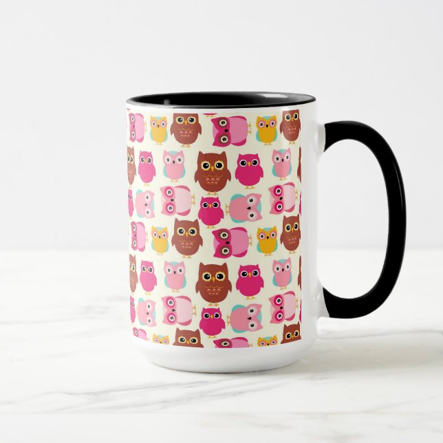 Caneca Corujas Cutes (Direita)