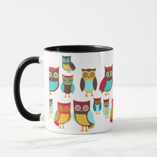 Caneca Corujas Cutes