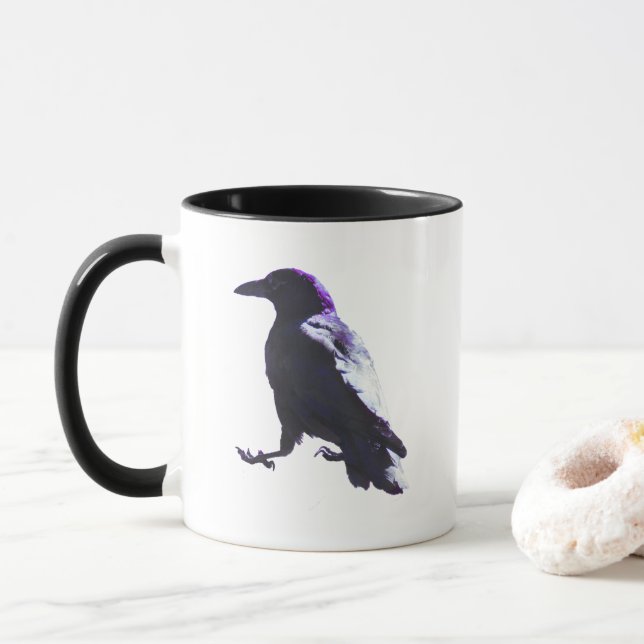 Caneca corvo (Com Donut)