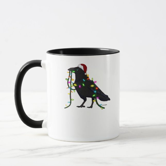 Caneca Corvo de Natal É a Temporada (Esquerda)