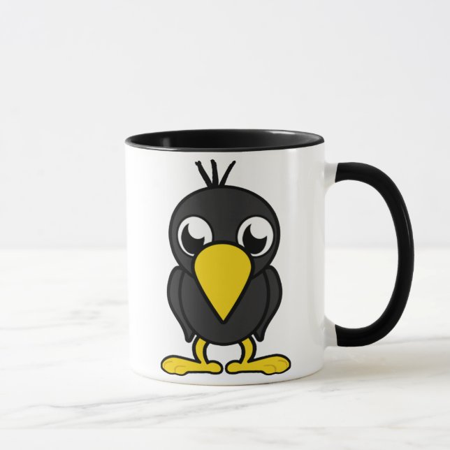 Caneca Corvo do bebê (Direita)