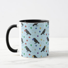 Caneca Corvos com Joias