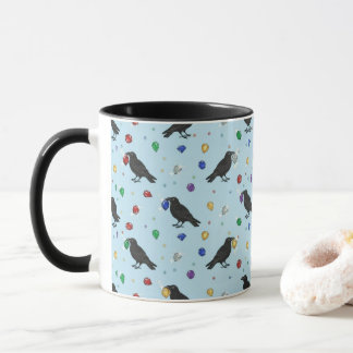 Caneca Corvos com Joias