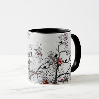 Caneca Corvos No Outono