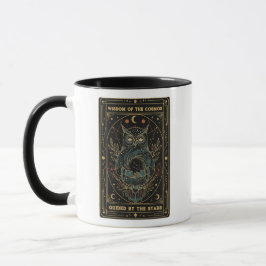 Caneca Cosmic Oracle Owl • Mystical Celestial 