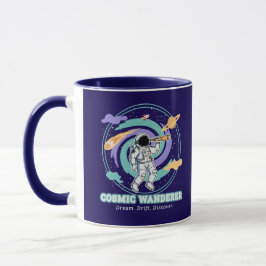 Caneca Cosmic Wanderer Astronaut Telescop