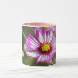 Caneca Cosmos rosa,Jardim de Algodão Rosalinde