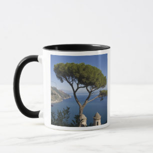 Caneca costa de Amalfi, Ravello, Campânia, Itália