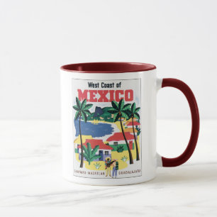 Caneca Costa Oeste do México Guaymas, Mazatlan, Guadalaj