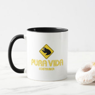 Caneca Costa Rica Sloth Pura Vida Souvenir