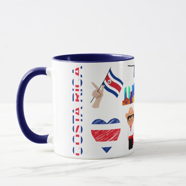 Caneca Costa Rica Travel Mug – Pura Vida Adventure (Esquerda)