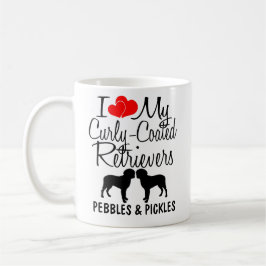 Caneca Costume Adoro Meus Dois Retribeiros Revestidos Cur