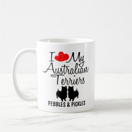 Caneca Costume Amo Meus Dois Terristas Australianos