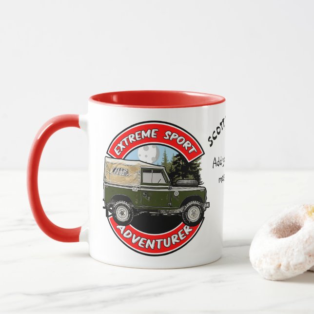 Caneca Costume desportivo extremo (Com Donut)