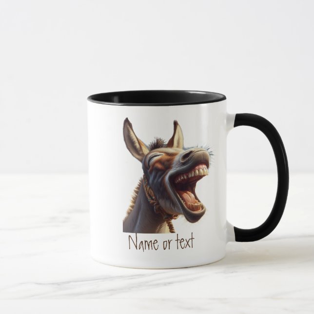 Caneca Costura de Burro Burro de Burro de Burro com Diver (Direita)