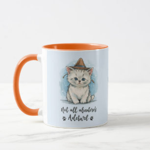 Caneca Cota Adorável de Kitten Perdido - Motivat Comercia