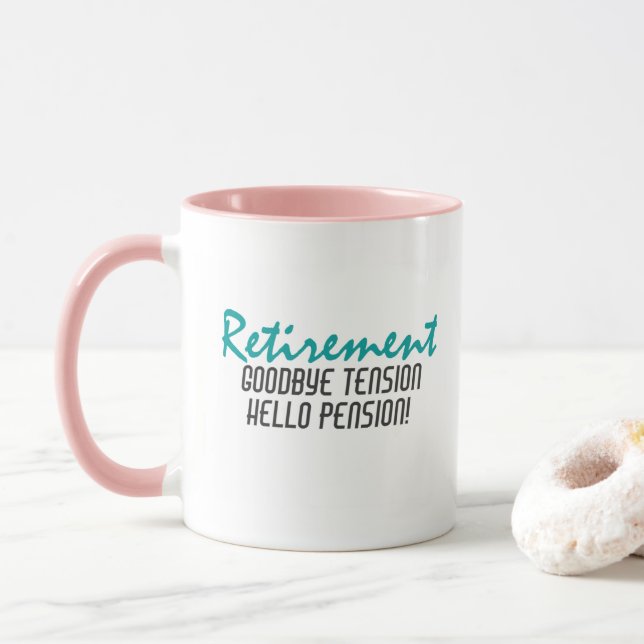 Caneca Cota de Reforma Engraçada (Com Donut)
