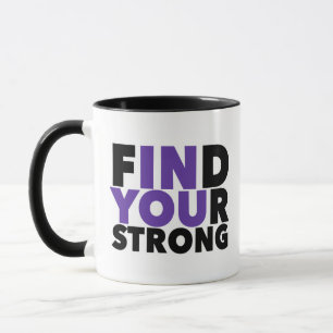 Caneca Cota Motivacional Forte