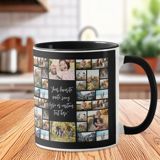Caneca Cota Personalizada de Colagem de Fotos 34 Personal (Criador carregado)