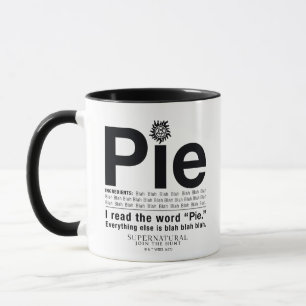 Caneca Cota "Pie" sobrenatural
