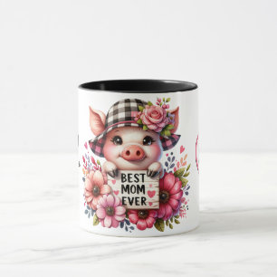 Caneca Cota/Porte do Dia de as mães Personalizado Cuja Co