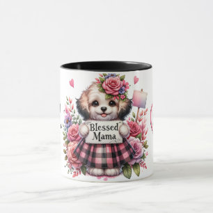 Caneca Cotação/Cachorro do Dia de as mães Personalizado