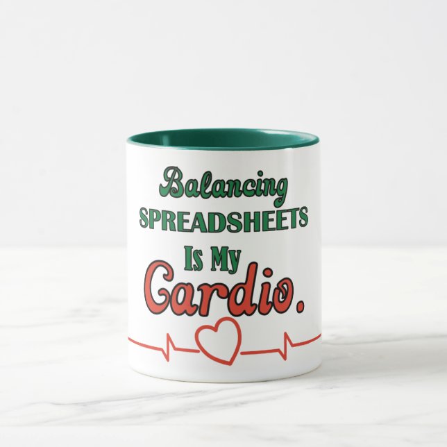 Caneca Cotação Contabilista Funny (Centro)