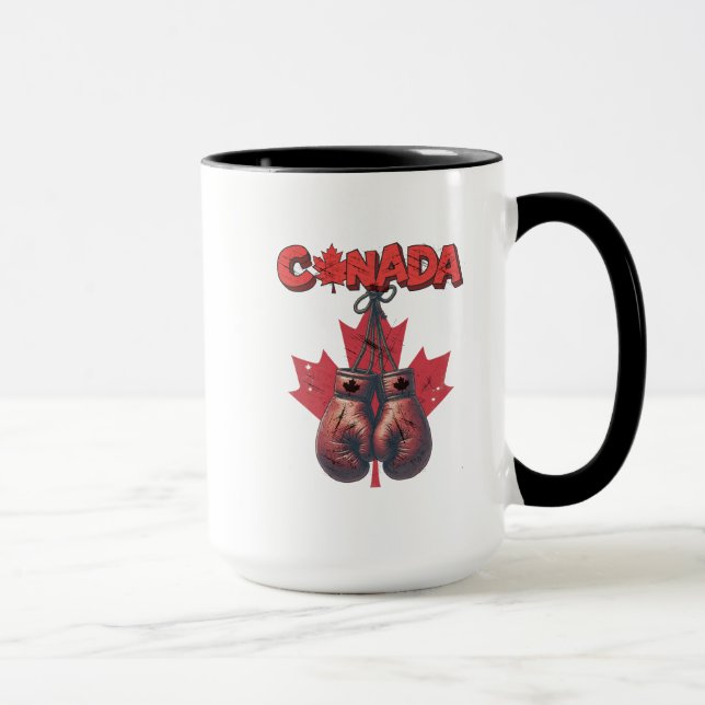 Caneca cotovelo do canadá, feito em canadá 100% canadá (Direita)