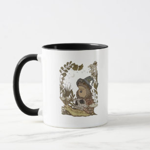 Caneca Cottagecore Cogumelo Botânico Bruxa Sapo Goblinc