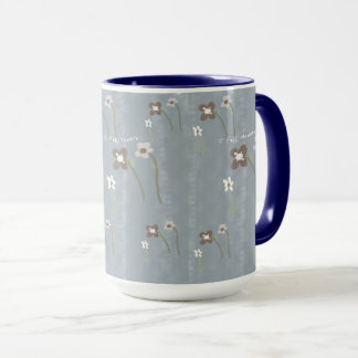Caneca Cottagecore: Um Sonho Botânico Delicado