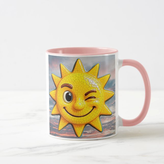 Caneca Coucher de soleil sympa (Direita)